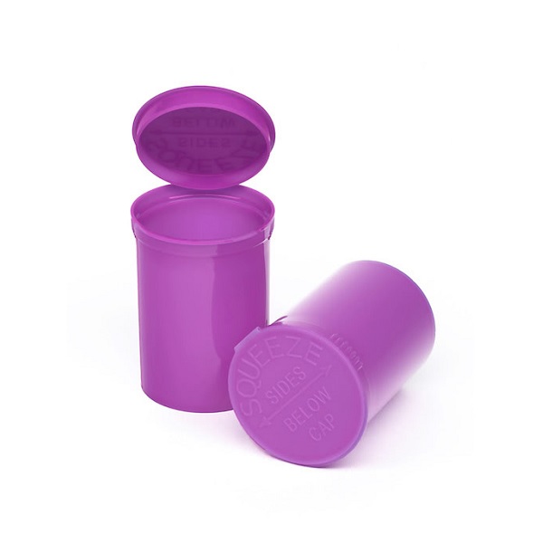 30 Dram CR Plastic Packaging Pop Top Containers - Child Resistant Travel Holder Vial Bottles - 160 Qty (Green