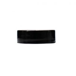 Black 33-400 PP Smooth Skirt Lid with Foam Liner