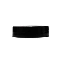 Black 38-400 PP Smooth Skirt Lid with Foam Liner