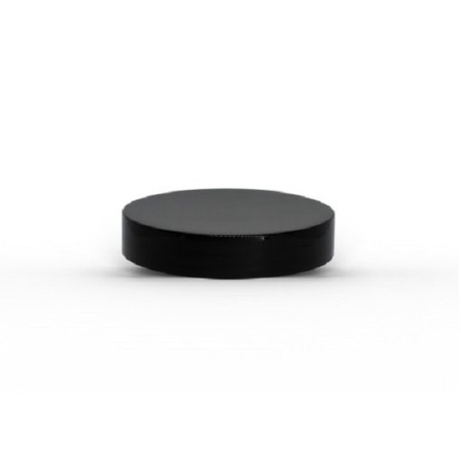 Black 53-400 PP Smooth Skirt Lid with Foam Liner
