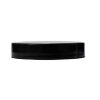 Black 58-400 PP Smooth Skirt Lid with Foam Liner