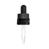 10 ml Black Child Resistant with Tamper Evident Seal Glass Dropper