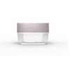 15g Square Acrylic Jar with Silver Lid