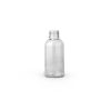 2 oz Clear PET Plastic Boston Round Bottle