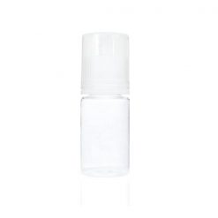 30 ml Short PET Signature Wolf Bottle with Clear Flat Cap and Pre-Inserted Tip