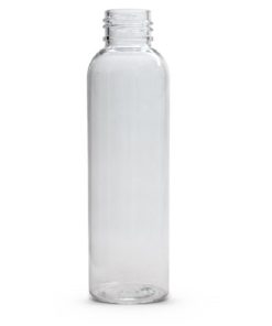 4 oz PET Cosmo Round Bottle with 24-410 Neck Finish