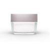 50g Square Acrylic Jar with Silver Lid