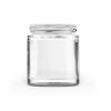 90g 50-400 Clear Glass Straight-Sided Round Jar