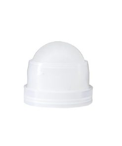 Natural Color PP Holder with PP Roller Ball for 30ml Glass Roll-On Bottle