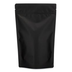 1oz Matte Black Child-Resistant Mylar Bags