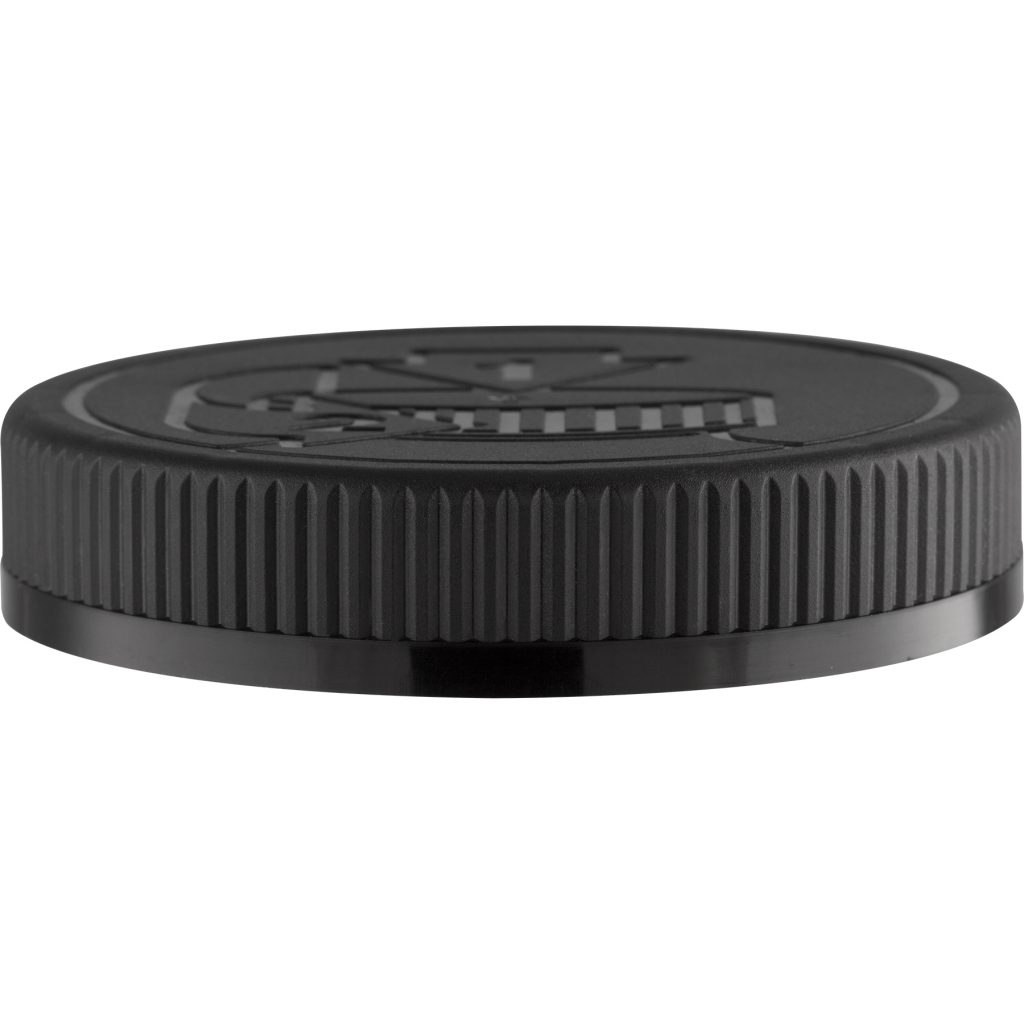 Buy 70mm 70400 Black Child Resistant Cap (Pictorial) w/Foam Liner (3ply)