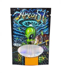 1/8oz “Area 51” Mylar Trapper Bags