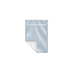 Eighth Ounce Clear/White Barrier Bags