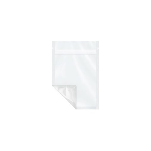 Eighth Ounce Opaque White Barrier Bags