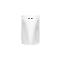 Half Ounce Matte White GRIP ‘N PULL™ Child Resistant Bag