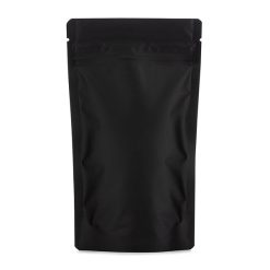 Matte Black Child-Resistant Mylar Bags
