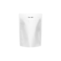 Ounce Matte White GRIP ‘N PULL™ Child Resistant Bag