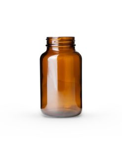 250cc Amber Glass Packer Bottle 45-400 Neck