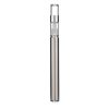 Silver Glass Round Tip 5ml Disposable Vape Pen Battery