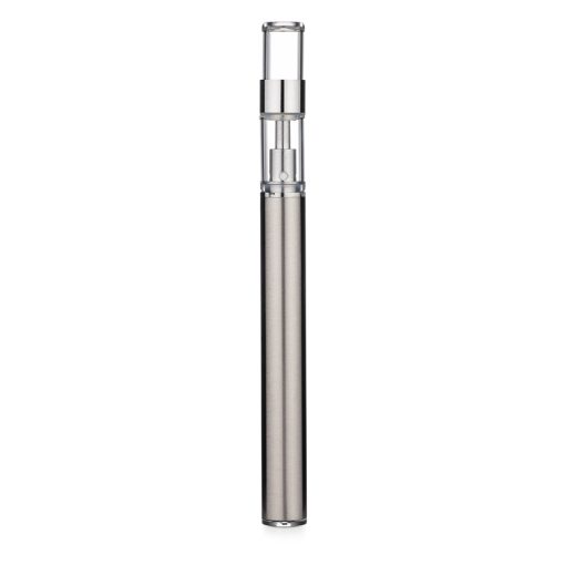 Silver Glass Round Tip 5ml Disposable Vape Pen Battery