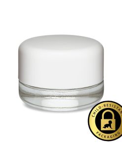 5ml Container W/ Child Resistant White Lid