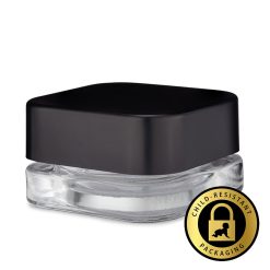 9ml Square CR Glass Concentrate Containers