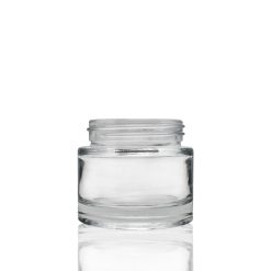 60g 53-400 Clear Thick Wall Glass Jar