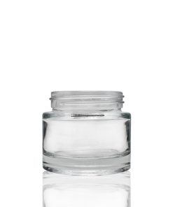 60g 53-400 Clear Thick Wall Glass Jar