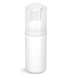 White HDPE Plastic Bottles
