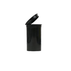 Opaque Black Pop Top Containers