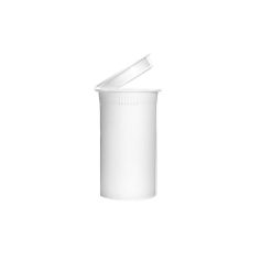 Opaque White Pop Top Containers