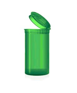 Translucent Green Pop Top Containers