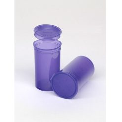 Translucent Violet Pop Top Containers
