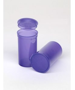 Translucent Violet Pop Top Containers