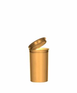 Opaque Gold Pop Top Containers