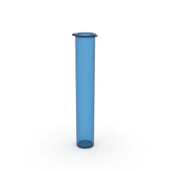 116 mm translucent blue pre roll tube brigade packaging
