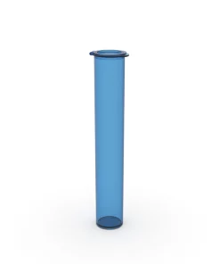 116 mm translucent blue pre roll tube brigade packaging